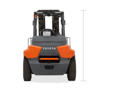 Integrated Large Electric Pneumatic Forklift | Assembled in